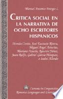 Libro Crítica social en la narrativa de ocho escritores hispánicos