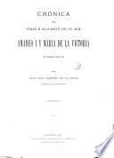Crónica del viaje a Alicante de SS. MM Amadeo I y Maria de la Victoria en marzo de 1871