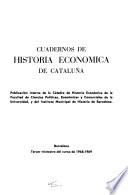 Cuadernos de Historia Económica de Cataluña