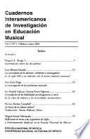 Cuadernos interamericanos de investigación en educación musical
