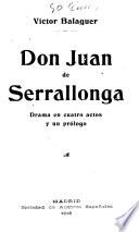 D. Juan de Serrallonga
