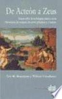 Libro De Acteón a Zeus