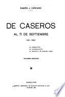 De Caseros al ll de septiembre; (1851-1852)