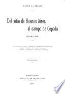 Del sitio de Buenos Aires al campo de Cepeda (1852-1859)