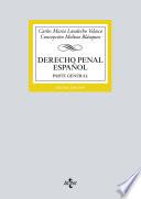 Libro Derecho Penal español