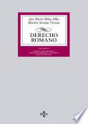 Libro Derecho romano