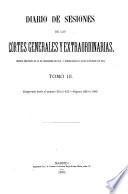 Diario de las sesiones de Cortes, Legislatura de ...