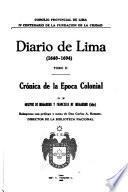 Diario de Lima (1640-1694)
