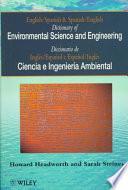 Libro Diccionario de Ciencia E Ingeniera Ambiental