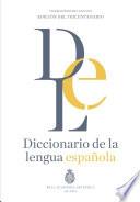 Diccionario de la lengua Española. Vigesimotercera edición. Versión normal