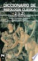 Libro Diccionario de mitología clásica