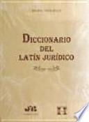 Diccionario del latín jurídico