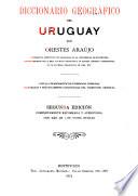Diccionario geográfico del Uruguay