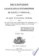 Diccionario geografico-estadistico de España y Portugal: San Juan de la Peña-Toro, 1827