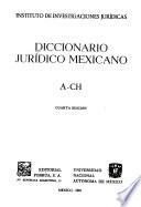 Diccionario jurídico mexicano