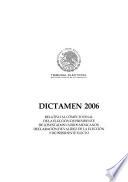 Dictamen 2006
