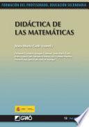 Libro Didáctica de las matemáticas