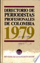 Directorio de periodistas profesionales de Colombia