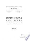 Directorio nacional de la industria manufacturera