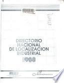 Directorio nacional de localización industrial, 1988