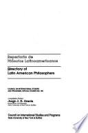 Directory of Latin American Philosophers