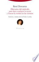 Libro Discurso del método para bien conducir la razón y buscar la verdad en las ciencias