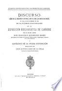 Discurso leído en la Biblioteca Nacional ante SS. MM. los Reyes de Espãna el día 13 de diciembre de 1924 en la solemne inauguración de la exposición bibliográfica de Camoens
