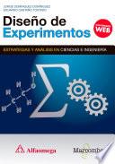 Diseño de experimentos. Estrategias y análisis en ciencias e ingenierías
