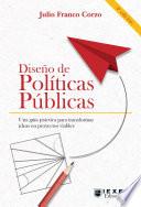 Diseño de Políticas Públicas 4° Edición