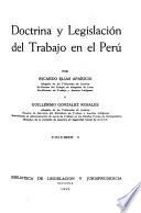 Doctrina y legislación del trabajo en el Perú