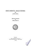 Documenta Malucensia