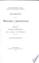 Documentos para la historia Argentina