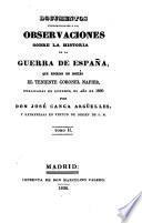 Documentos pertenecientes a las observaciones sobre la historia de la Guerra de España que escribieron los Señores Clarke, Southey, Londonderry y Napier