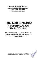 Educación, política y modernización en el Tolima