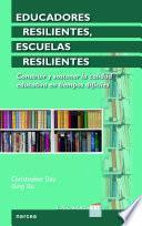 Libro Educadores resilientes, escuelas resilientes