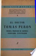 El doctor Tomás Perón