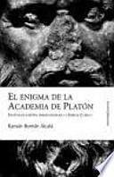 Libro El enigma de la Academia de Platón