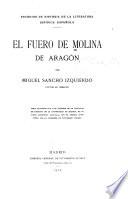 El fuero de Molina de Aragón