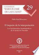 Libro El imperio de la interpretación