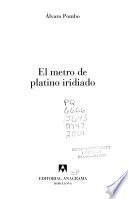 Libro El metro de platino iridiado
