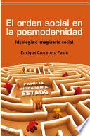 Libro El orden social en la posmodernidad