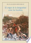 Libro El origen de la desigualdad entre los hombres