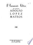 El pensamiento político del licenciado Adolfo López Mateos