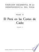 El Perú en las Cortes de Cádiz