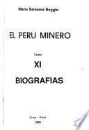 El Perú minero: Biografías