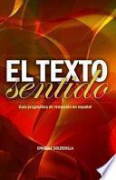 Libro El texto sentido