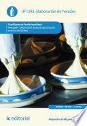 Libro Elaboración de helados. INAE0209