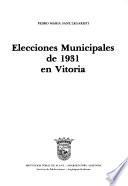 Elecciones municipales de 1931 en Vitoria