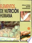 Elementos de Nutrición Humana