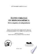 Élites urbanas en Hispanoamérica